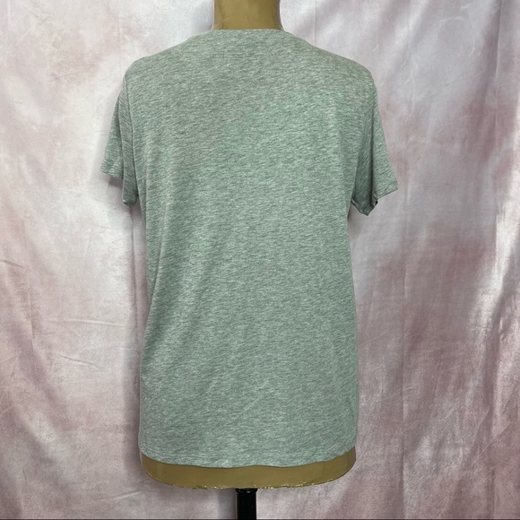 Torrid Crochet Tee-Heather Grey NWT Size 10 - Picture 4 of 16